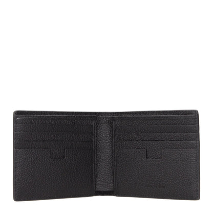Portefeuilles en cuir noir Testoni