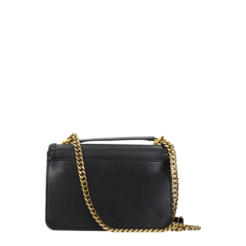 Sac à bandoulière en cuir noir Michael Kors - Élégant et polyvalent
