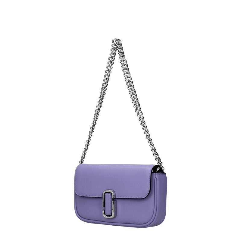 Marc Jacobs Purple Leather Crossbody Bag - Chic and Functional