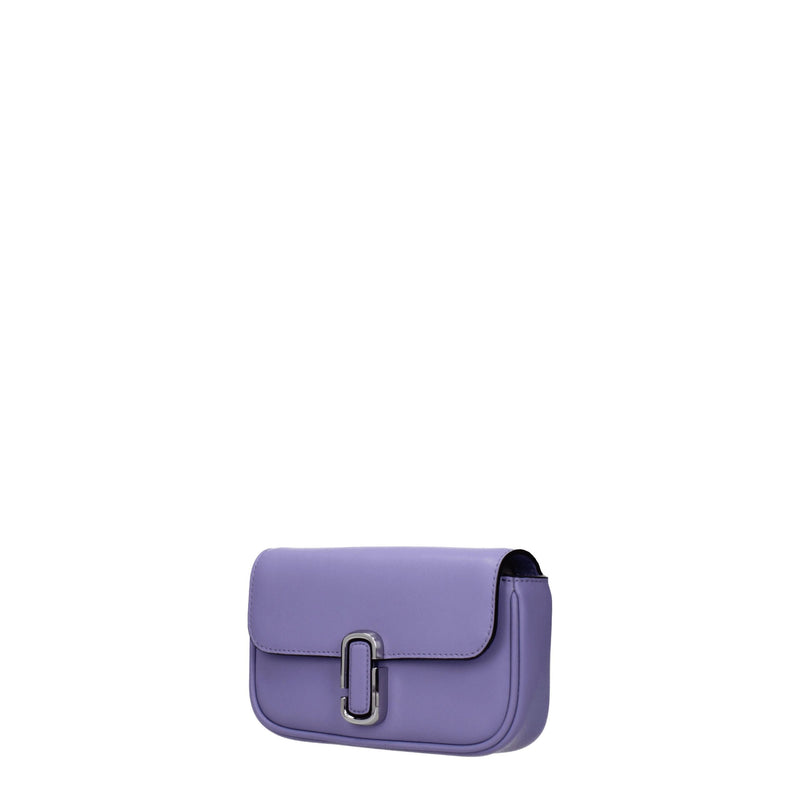 Marc Jacobs Purple Leather Crossbody Bag - Chic and Functional