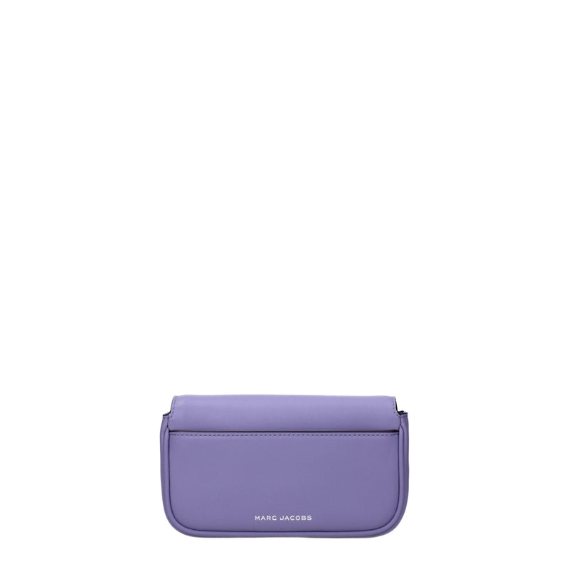 Marc Jacobs Purple Leather Crossbody Bag - Chic and Functional