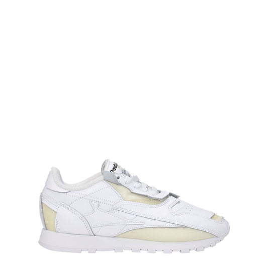Maison Margiela witte leren sportsneakers
