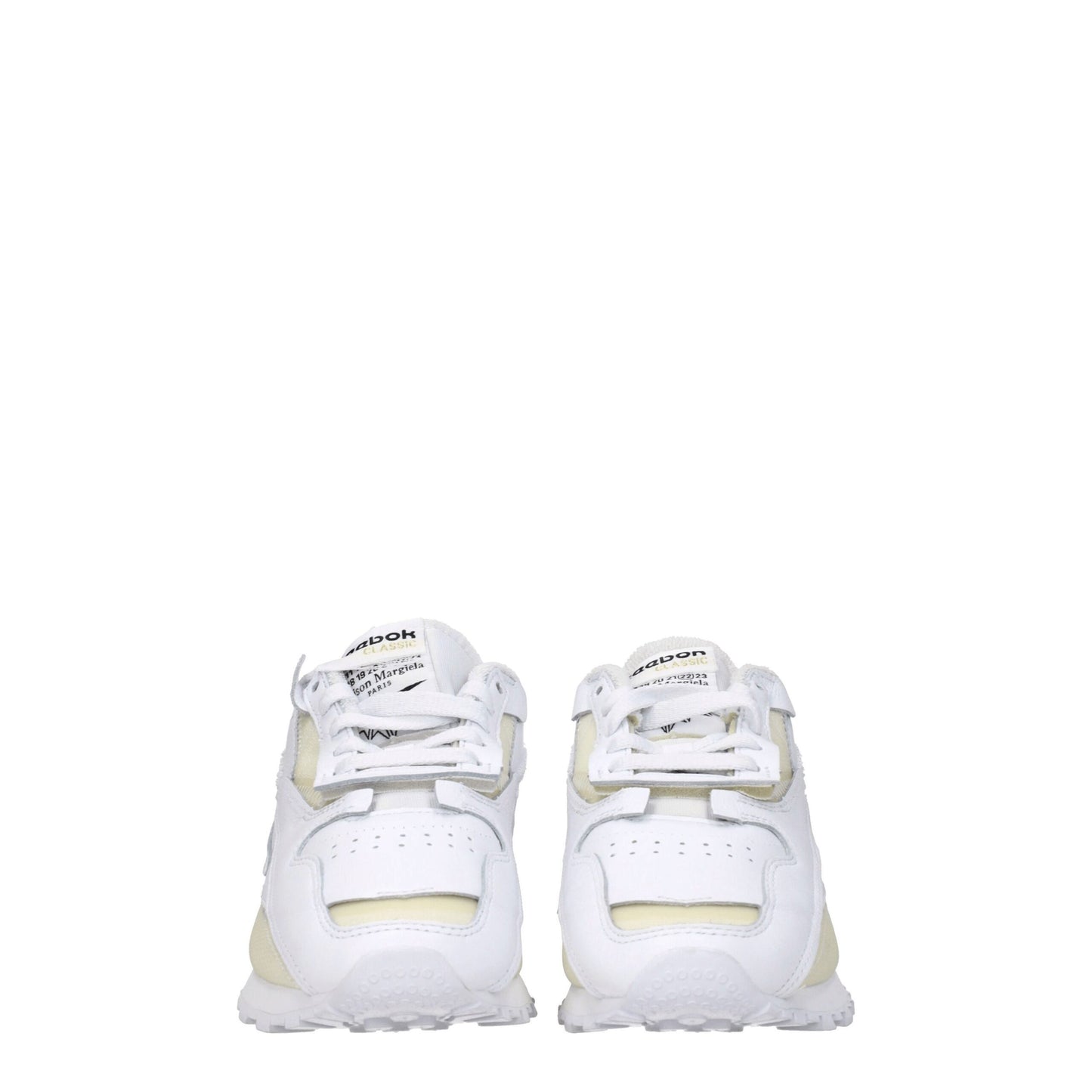 Sneakers de sport en cuir blanc de Maison Margiela
