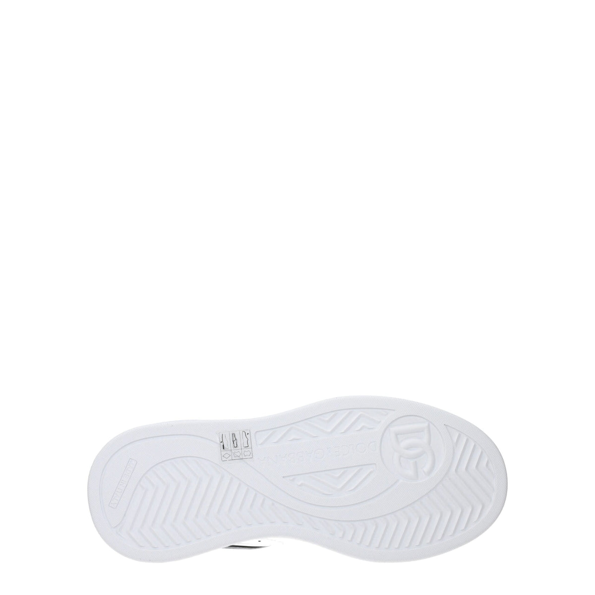 Dolce & Gabbana White Leather Low Tops - Stylish Comfort