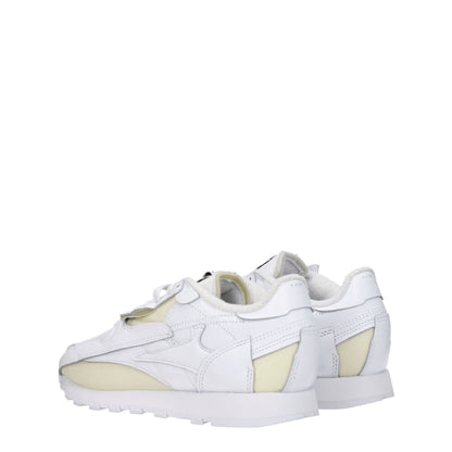Sneakers de sport en cuir blanc de Maison Margiela