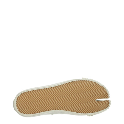 Baskets basses en tissu blanc de Maison Margiela