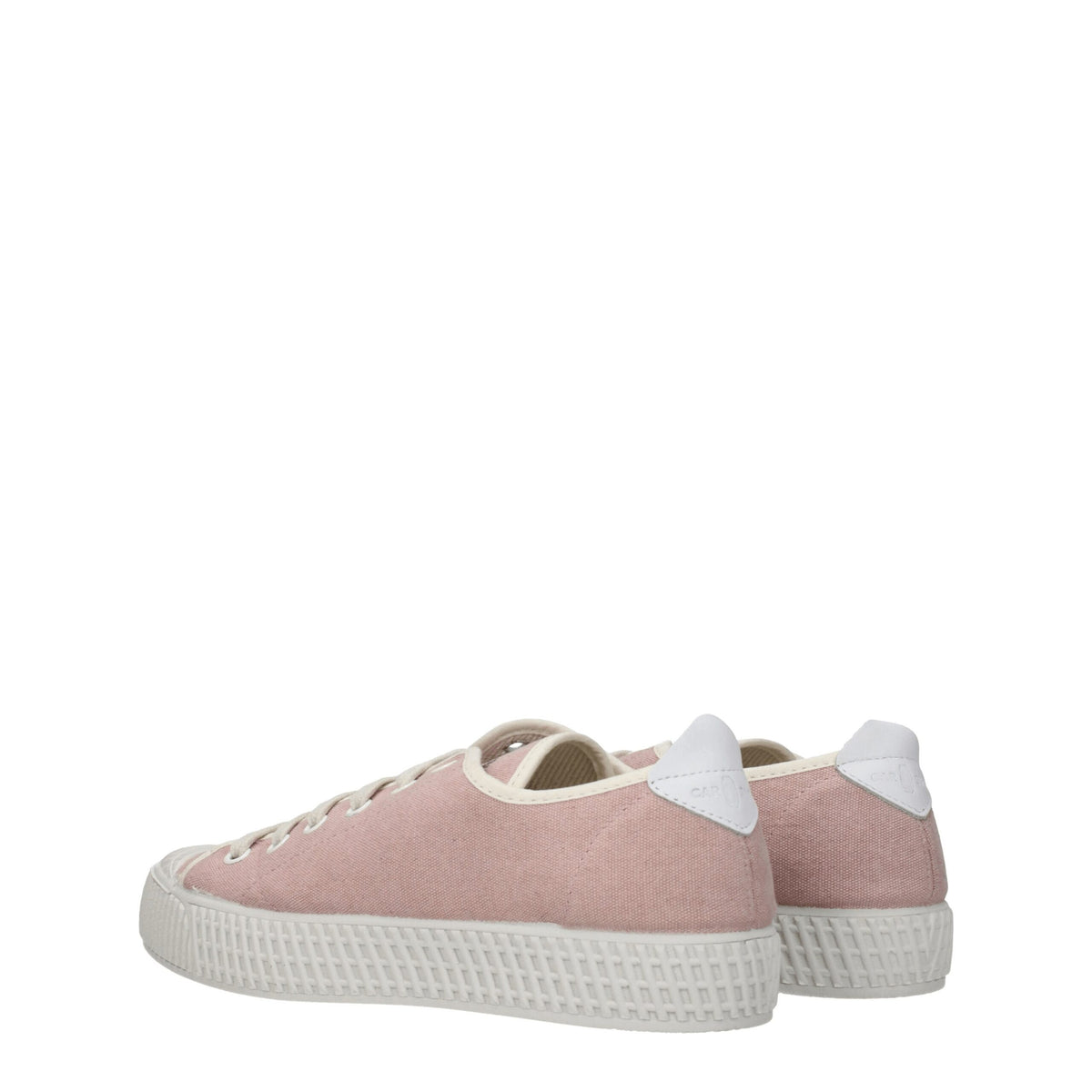 Car Shoe Pink Fabric Low Tops - Sneakers for Women