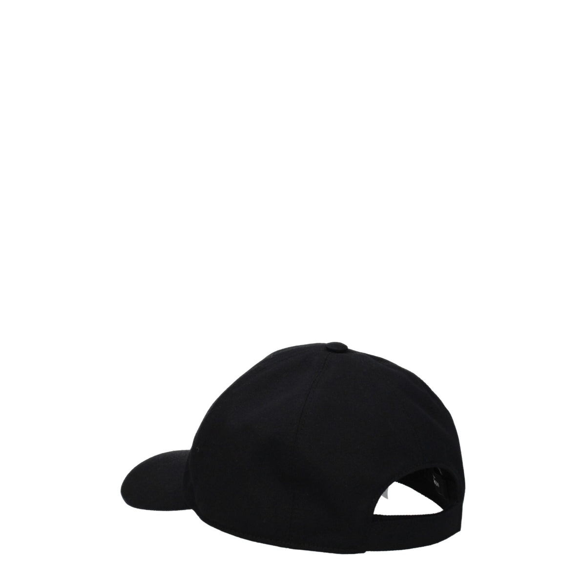 Versace Black Cotton Cap - Luxury Vintage Baseball Hat