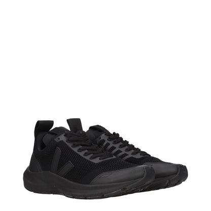 Sneakers de sport en tissu noir Veja