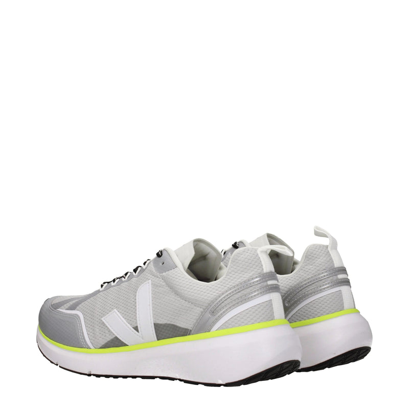 Veja Gray Fabric Athletic Sneakers for Men - Stylish & Comfortable