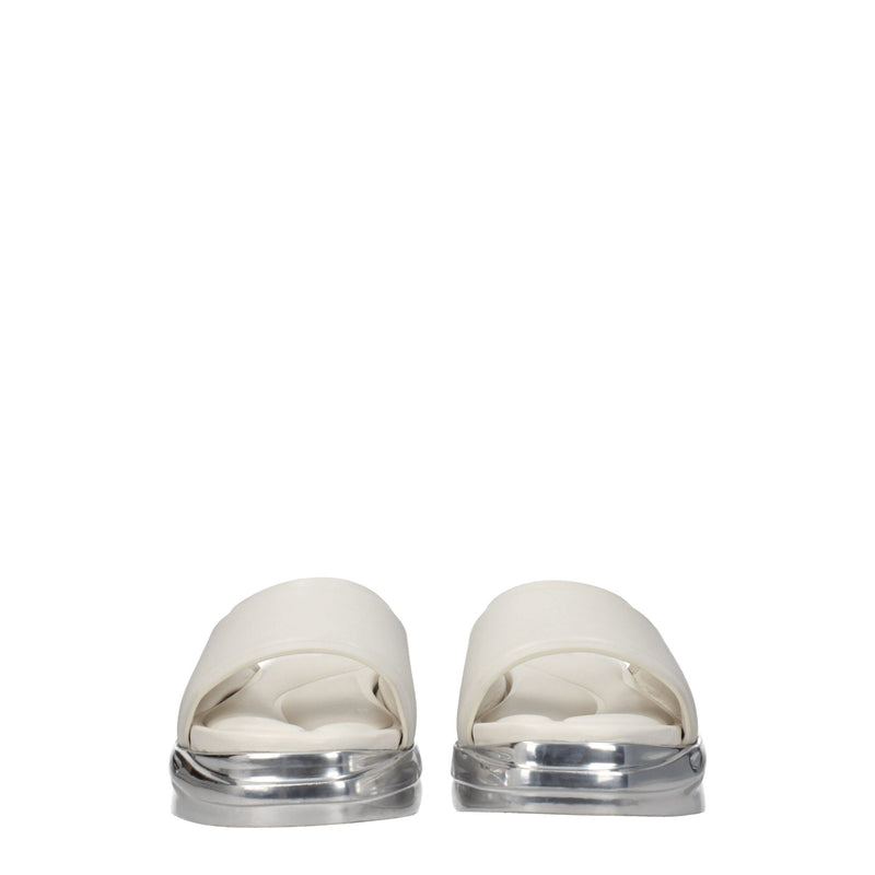 Alyx Gray Leather Slippers Sandals - Comfort Meets Style