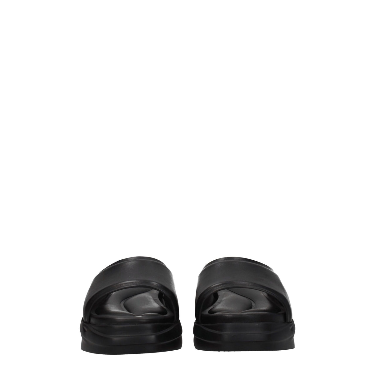 Alyx Black Leather Slippers Sandals - Stylish Comfort for Every Occasion