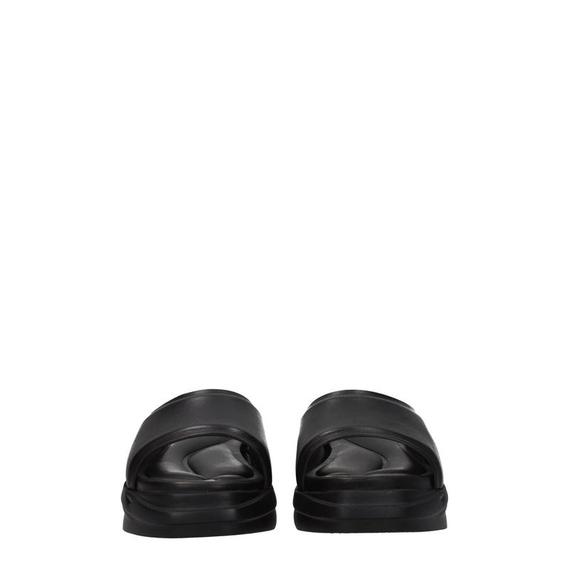 Alyx Black Leather Slippers Sandals - Comfort Meets Style