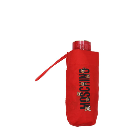 Parapluies en polyester rouge Moschino