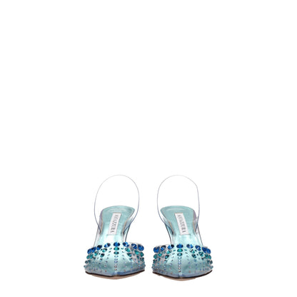 Aquazzura Transparante Pvc Stiletto Hakken Sandalen