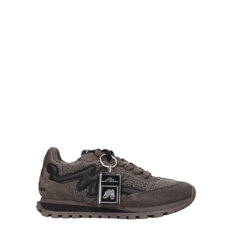 Marc Jacobs Gray Fur Chunky Sneakers - Luxe et Confort pour Femmes