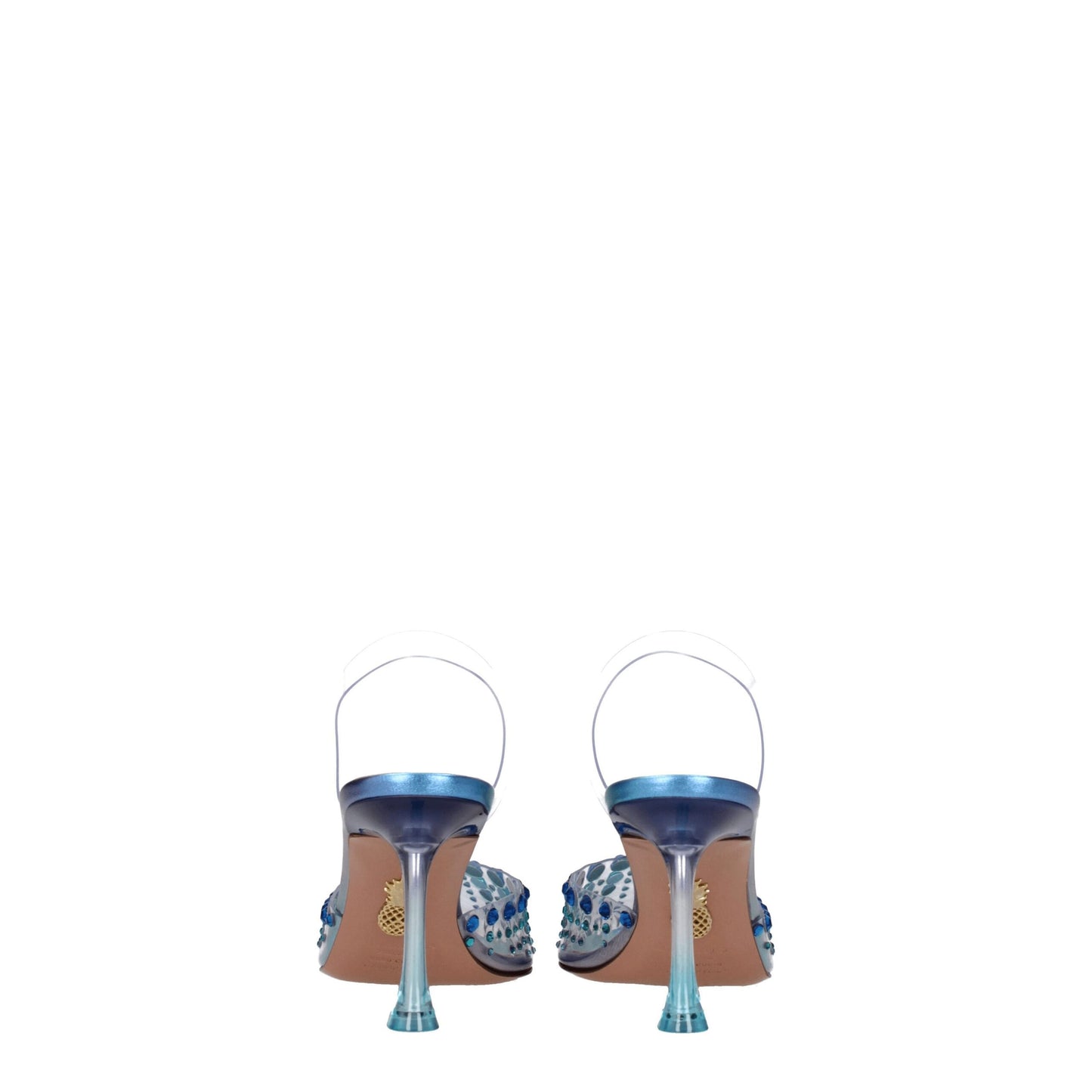 Aquazzura Transparante Pvc Stiletto Hakken Sandalen