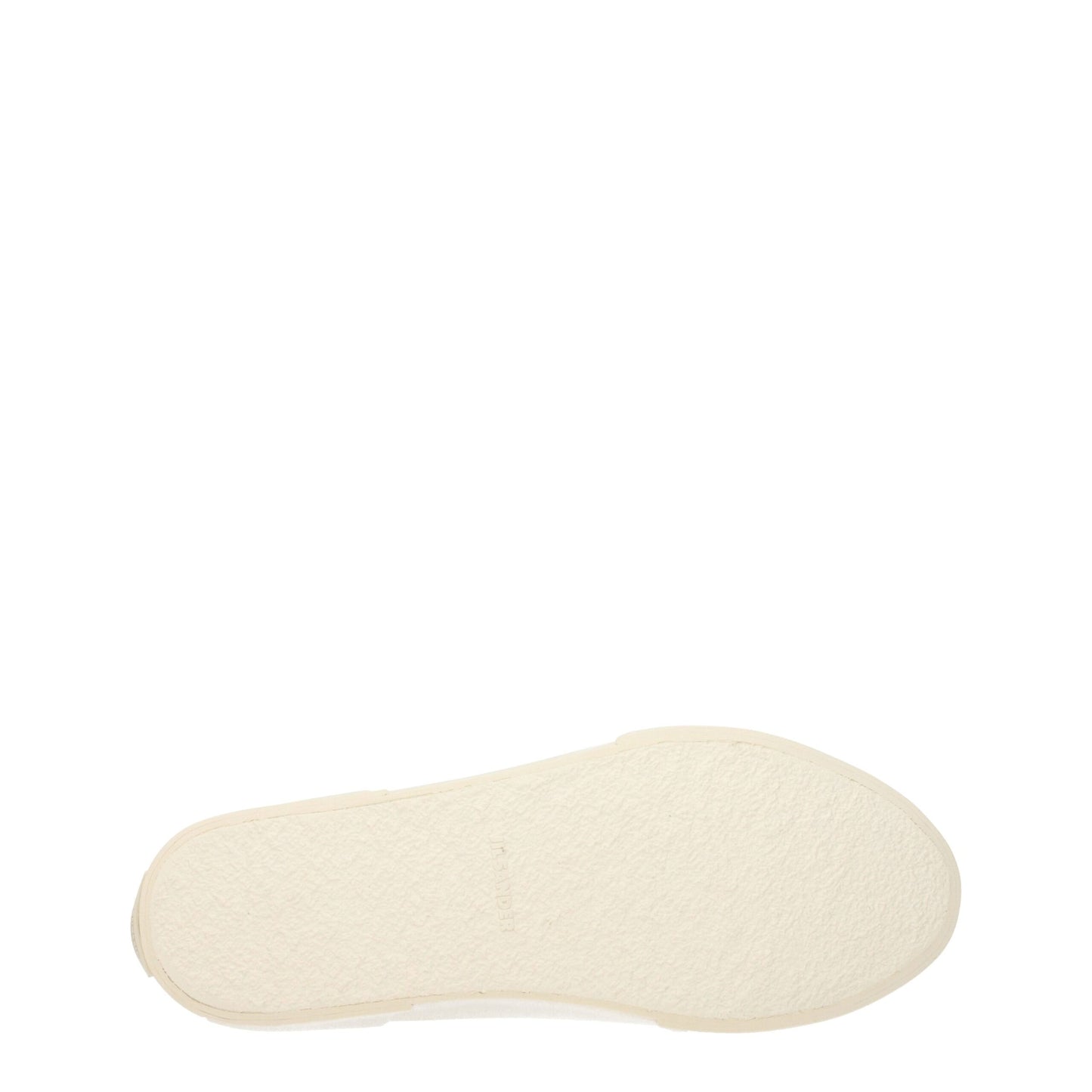 Baskets montantes en tissu beige de Jil Sander