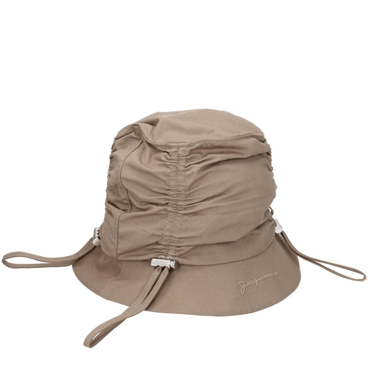 Bobs en coton beige Jacquemus