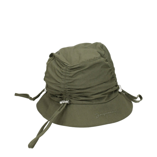 Bobs en coton vert Jacquemus
