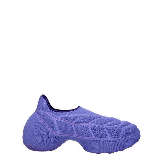 Givenchy paarse stoffen instap loafers