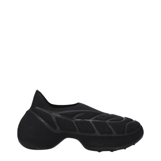 Brogues en tissu noir à enfiler de Givenchy