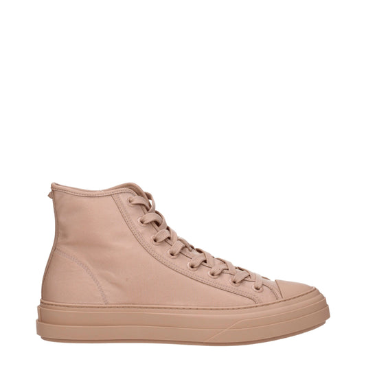 Baskets montantes en tissu rose de Valentino Garavani