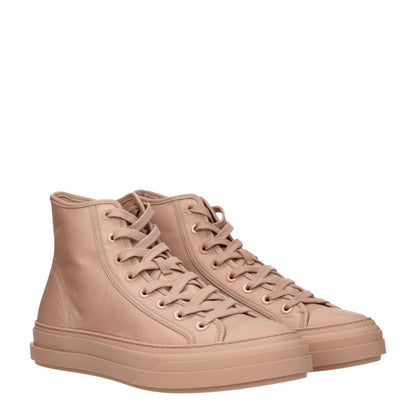 Baskets montantes en tissu rose de Valentino Garavani