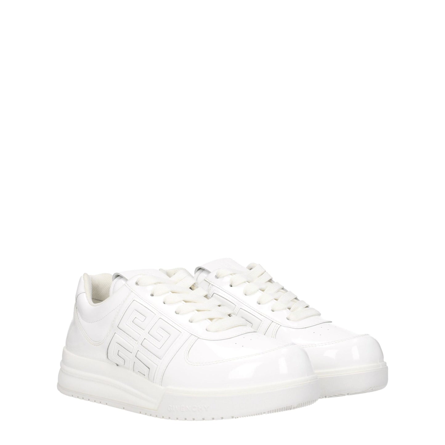 Givenchy witte leren lage sneakers