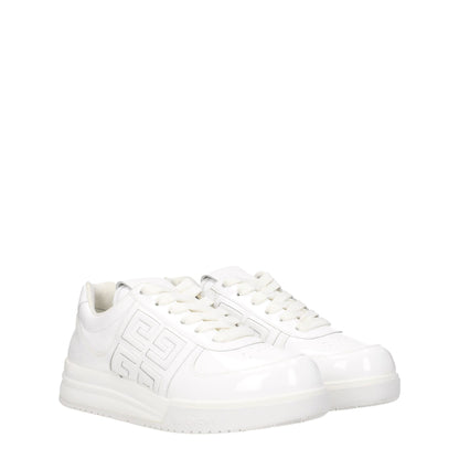 Givenchy witte leren lage sneakers