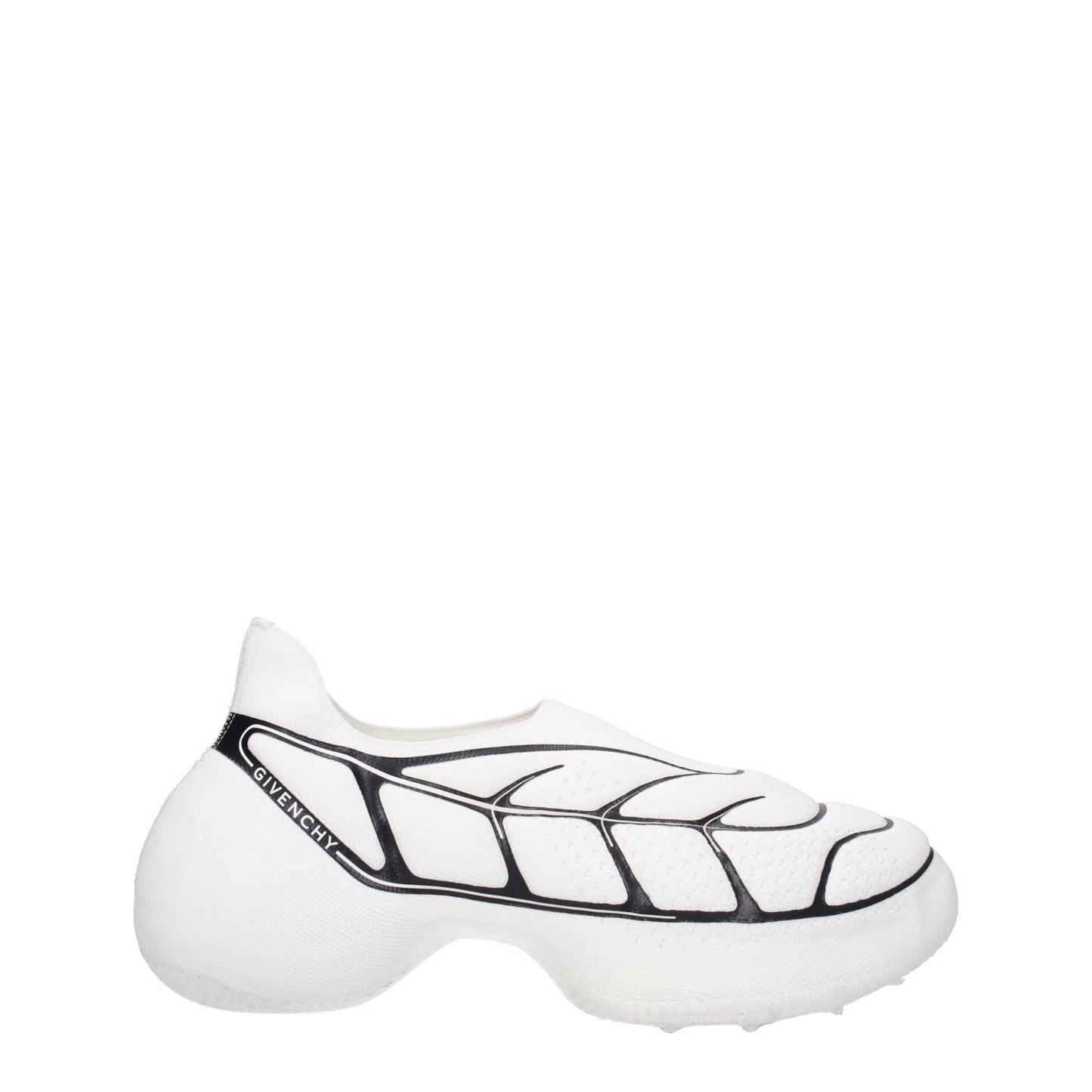 Baskets basses blanches en tissu Givenchy
