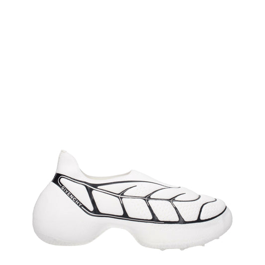 Baskets basses blanches en tissu Givenchy