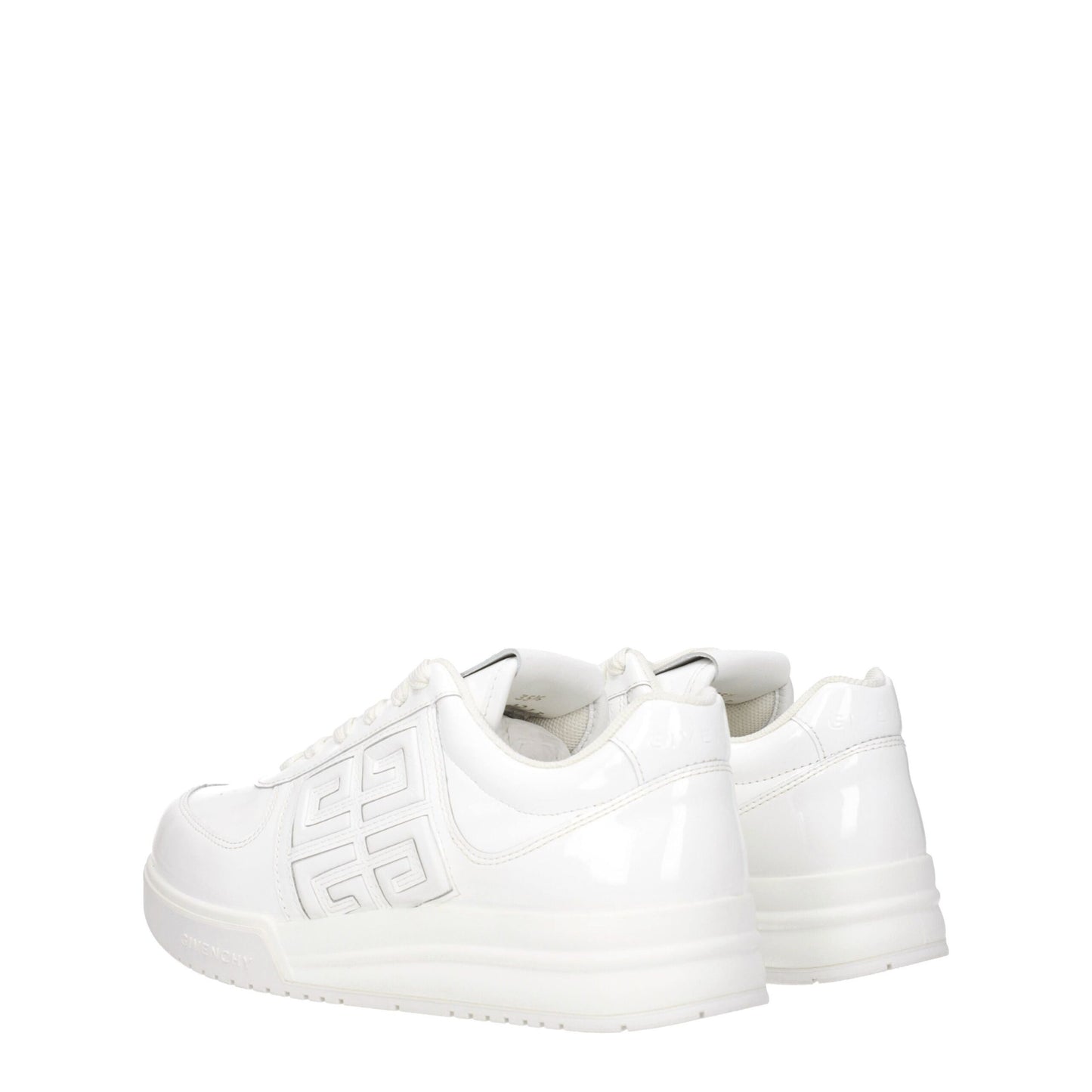 Givenchy witte leren lage sneakers