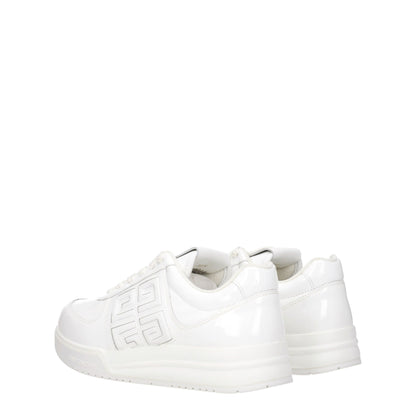 Givenchy witte leren lage sneakers