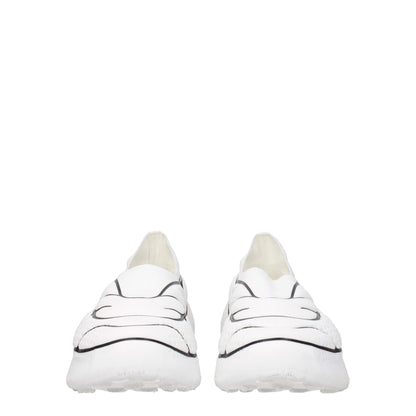 Baskets basses blanches en tissu Givenchy
