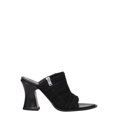 Premiata Platforms in Zwarte Stof