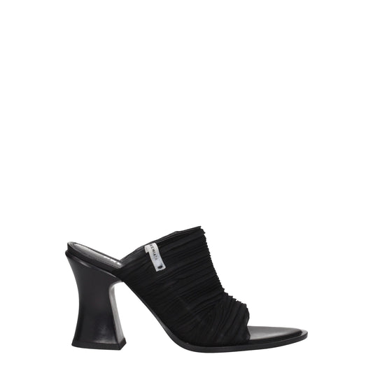 Premiata Platforms in Zwarte Stof