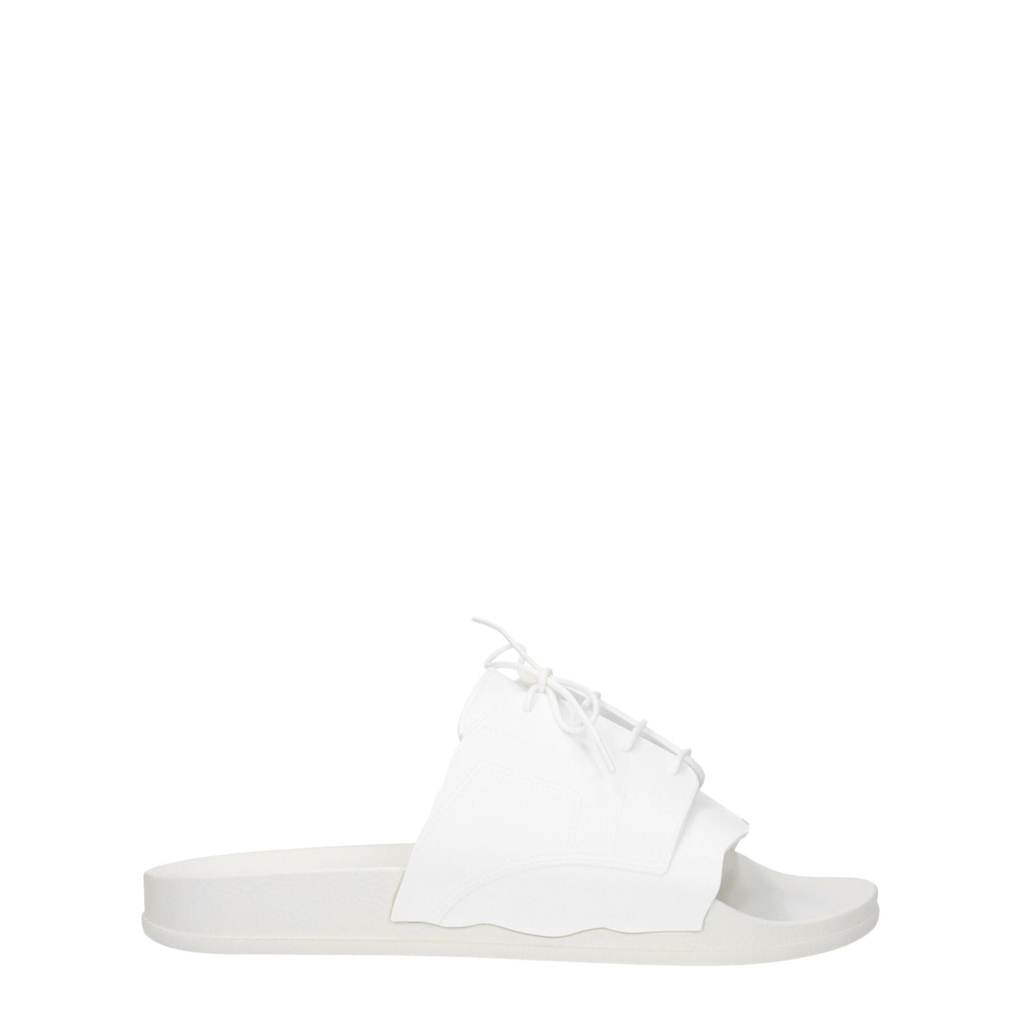 Sandales-chaussons en coton blanc de Maison Margiela