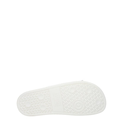 Sandales-chaussons en coton blanc de Maison Margiela