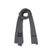 Écharpe en Laine Grise Givenchy BP007RP0H7097