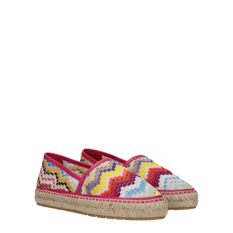 Espadrilles en Tissu Multicolore Missoni - Élégance et Confort
