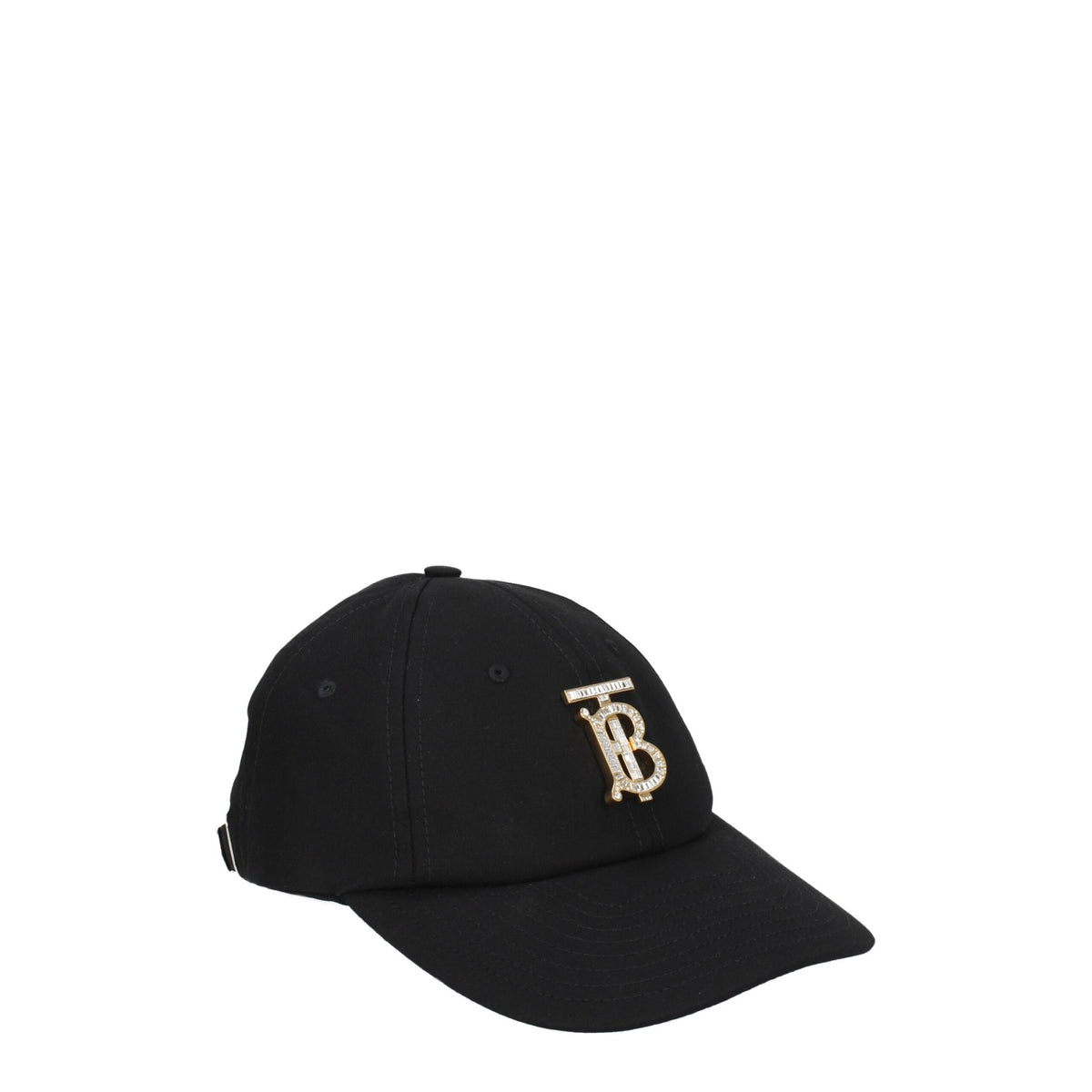 Casquettes Burberry en coton noir (casquette de baseball)
