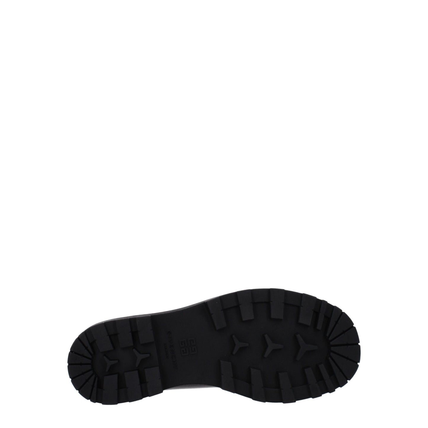 Bottes de cheville en cuir noir Givenchy