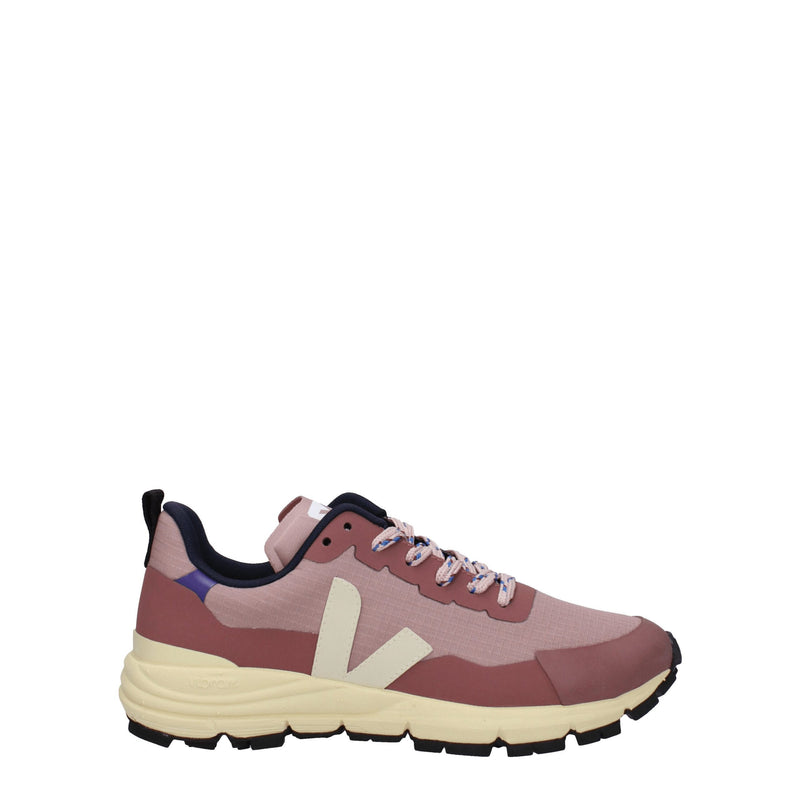 Veja Pink Fabric Athletic Sneakers - Sporty Glam Style