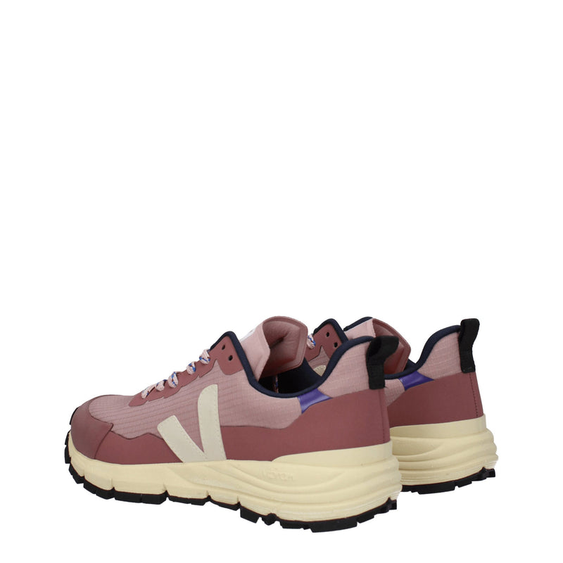 Veja Pink Fabric Athletic Sneakers - Sporty Glam Style