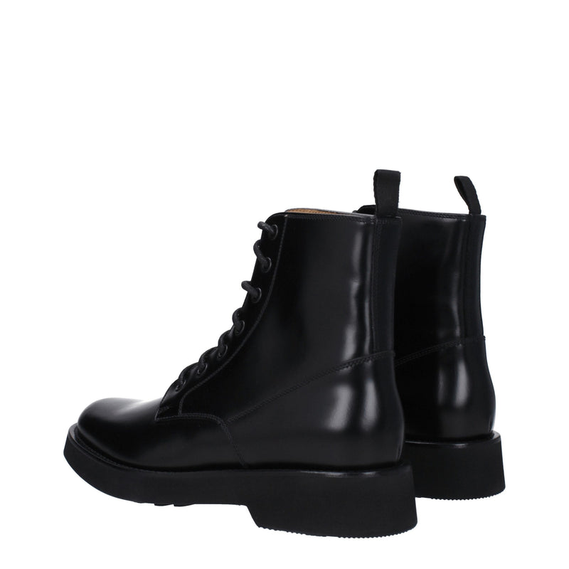 Church's Black Leather Ankle Boots for Women - Timeless Elegance