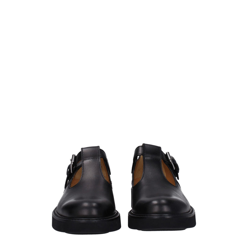 Church's Black Leather Oxfords and Derbies for Women