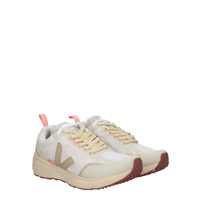 Veja Beige Fabric Athletic Sneakers - Stylish & Comfortable