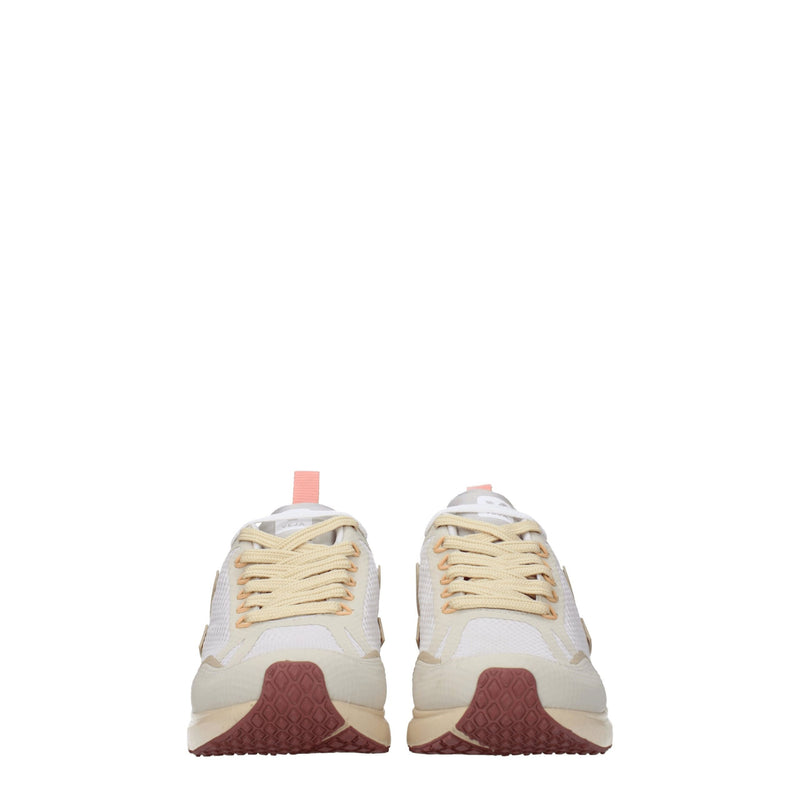 Veja Beige Fabric Athletic Sneakers - Stylish & Comfortable