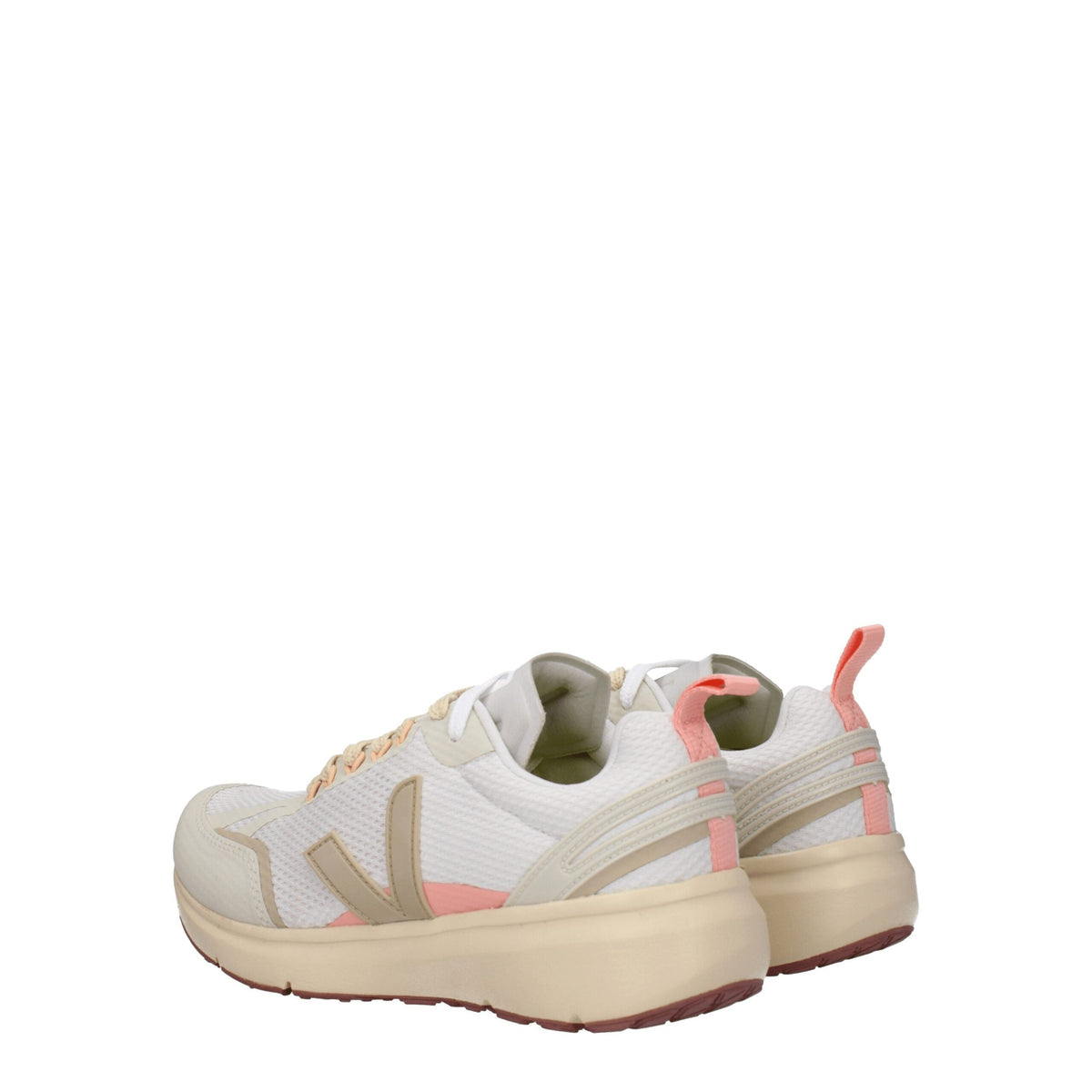 Veja Beige Fabric Athletic Sneakers - Confort et Style